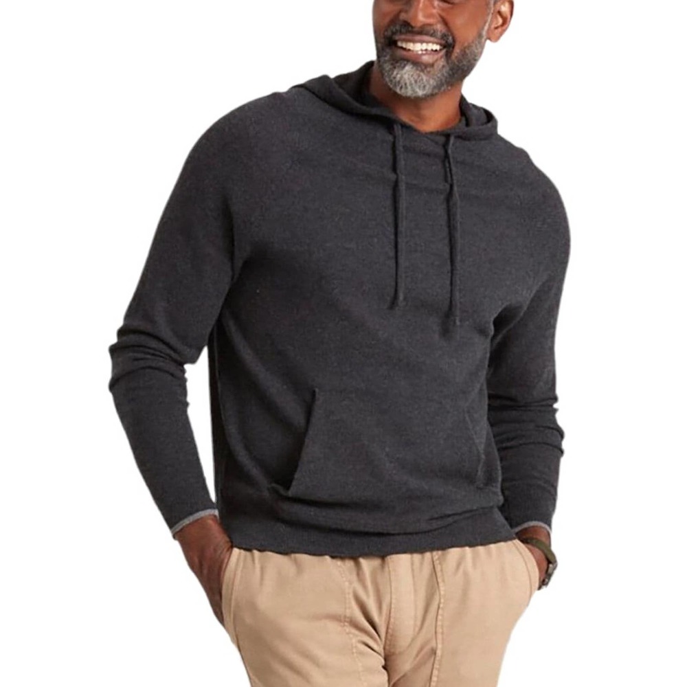 Faherty Charcoal Hoodie
